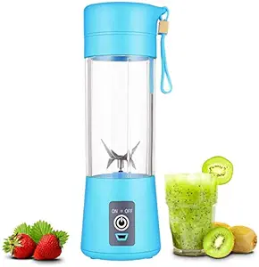 VED ENTERPRISE 6 Blade Rechargeable Portable Electric USB Juicer Bottle Blender for Making Juice, Travel Juicer for Fruits and Vegetables, Fruit Juicer for All Fruits, Juice Maker Machine.