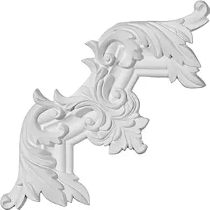 Ekena Millwork PML10X10OX Oxford Panel Molding Corner, 10-inch x 10-inch x1 1/8-Inch