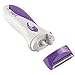 WINLINK Electric Cordless Rechargeable Lady Body Shaver Women's Leg Hair Bikini Line Trimmer Smooth Skin Razor Armpit Hair Remover Groomer--Purple