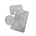 Produktbild happy event 3pc Badezimmer Set Teppich Contour Mat Wc Deckel Abdeckung Plain Solid Color Badematten | 3pc Bathroom Set Rug Contour Mat Toilet Lid Cover Plain Solid Color Bathmats (E)