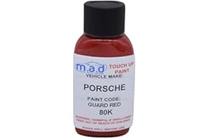 MYLDAN AUTO DESIGN PORSCHE protezioni Rosso G1 80K/84A/M3A Vernice per ritocchi KIT 30ml 911 924 944 928