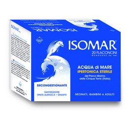 Euritalia  Isomar 20 botellas ipertonici  20 x 5 ml)