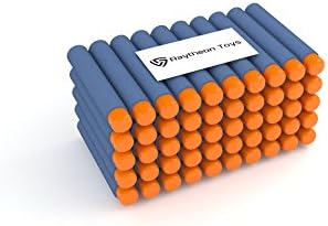 Raytheon Toys Soft Darts for Nerf N-Strike Elite Series Blasters (50 Darts, Blue)