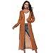 Produktbild TWIFER Herbst Langarm Cardigan Open Cape Mantel Bluse Kimono Jacke Strickjacke