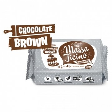Preisvergleich Produktbild Massa Ticino Chocolate Brown Sugar Paste 250g