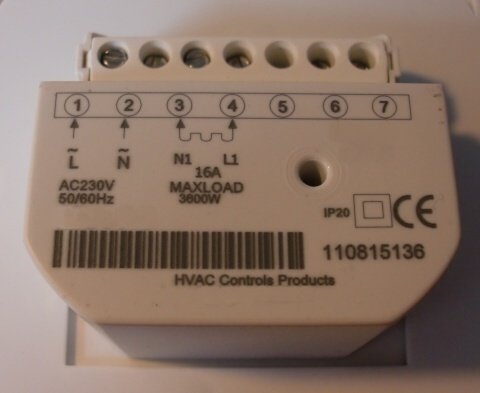SM-PC®, Thermostat Fußbodenheizung Elektroheizung Unterputz weiß #830 - 2
