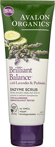 Avalon Organics Brilliant Balance Exfoliating Enzyme Scrub, 113 g
