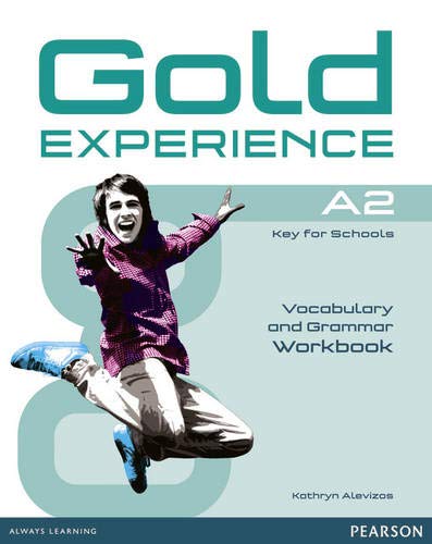 Gold experience A2 Grammar and vocabularyLibro de ejercicios con la expansión en línea ( para colegios )