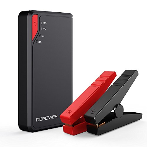 DBPOWER 300A 8000mAh Portable Mini Car Jump Starter, Emergency Battery Booster Pack, Power Bank with