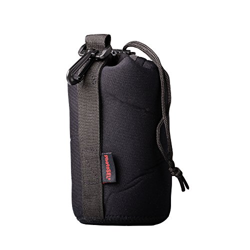 PhotoSEL 4-Pack Lens Pouch    pais kit de protection en n  opr  ne  crochet pour lentille de cam  ra DSLR  Canon Nikon Sony etc   S M L XL  CALP1S4