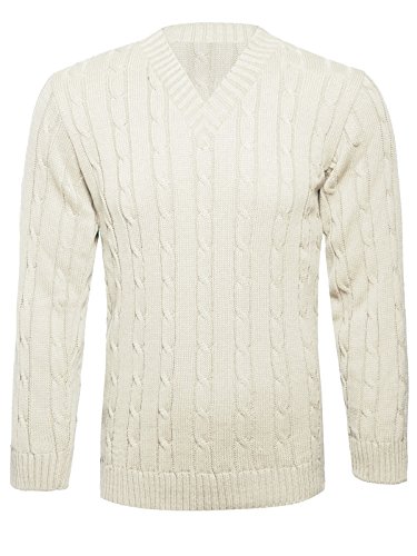 plain cream jumper