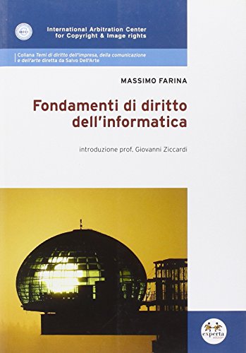 Fondamenti di diritto dell'informatica Fondamenti di diritto dell'informatica