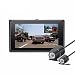 Produktbild Dash Cam für Motorrad, OXOQO hochauflösend 3.0" 1080P+720P vorne hinten Motorrad kamera, Motorrad Armaturenbrett Kamera mit G-Sensor, Loop-Aufnahme, Nite Mode, WDR
