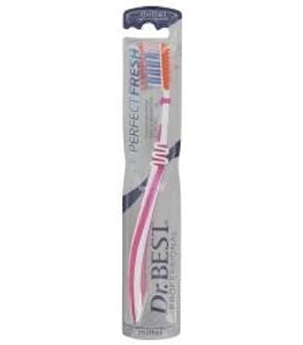 Lot De 6 Brosses à Dents Intermédiaires Dr. Best Medium - Poils Spéciaux - Neuf