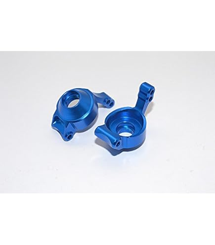 GPM Aluminium Front C-Hub Set Für Axial SCX10 Honcho – 1/10, Silber, Tuning Teile