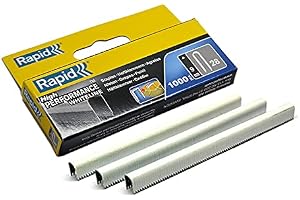 Rapid 11890125 set med 1 000 stycken kabelhäftklamrar nr 28 vit 9 mm