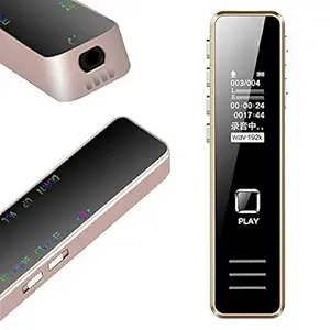 United security Mini Digital Voice Recorder Upto 64GB Memory Supportable (not Included) Professional Audio Recorder MP3 Player TF Card Dictaphone Record Microphone Sound Recording