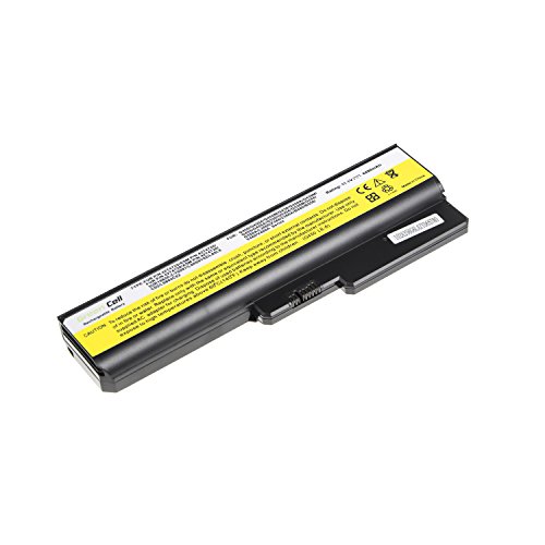 Green Cell® Standard Serie L08L6Y02 L08S6C02 L08S6Y02 Laptop Akku für Lenovo G530 G550 G555 G430 G450 B550 N500 (6 Zellen 4400mAh 11.1V Schwarz) - 2