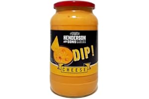 GENERISCH HENDERSON & SONS Cheese Dip 1kg Käse-Sauce für Nachos mit JALAPEÑO Großpackung 1000g