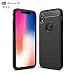 Produktbild PaceBid iPhone XR (6.1") Hülle,Karbon Look Elastisch Stylisch Soft Flex Handyhülle Schutz vor Stürzen und Stößen Schutzhülle für iPhone XR (6.1") Case Cover - Schwarz