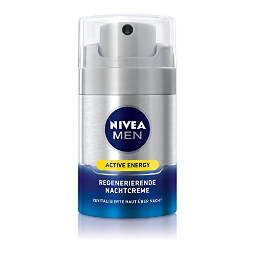 Nivea Men Regenerierende Nachtpflege Creme Active Energy, 1er Pack (1 x 50 ml)