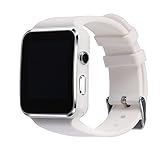 Lemumu MTK 6260 AX6 Bluetooth Smart Watch Oberfläche Bildschirm Karte kann die Uhr, Weiß Anruf