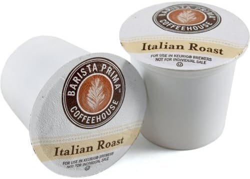 Barista Prima Italian Roast Keurig K-Cups,108 Count by Barista Prima