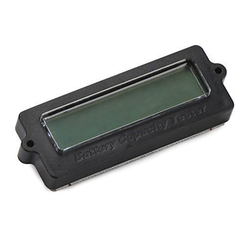 DROK® DC 8-63V Blei-Säure-Batterie-Kapazität Tester, Grün LCD-Digital-Display-Lithium-Batterie-Statusanzeige , 12V / 24V / 36V / 48V-Batterie-Kapazität Monitor-Panel-Messgerät, Universal Auto Fahrzeug Auto Electric Menge Detector - 4