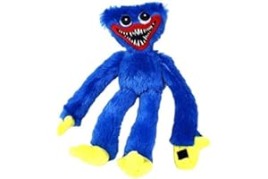 PIUCRTY 15.7 Inch Wuggy Peluche De Dibujos Animados Azules Espeluznante Y Divertido Monstruo Llavero Amapolas FanáTicos del Juego Regalo De CumpleañOs 40 Cm, Juguetes para NiñOs (Blue)
