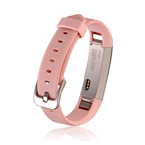 Ritche Ersatzband für Fitbit Alta, Silikon Armband mit Klassischer Schnalle ,ohne Tracker - 5