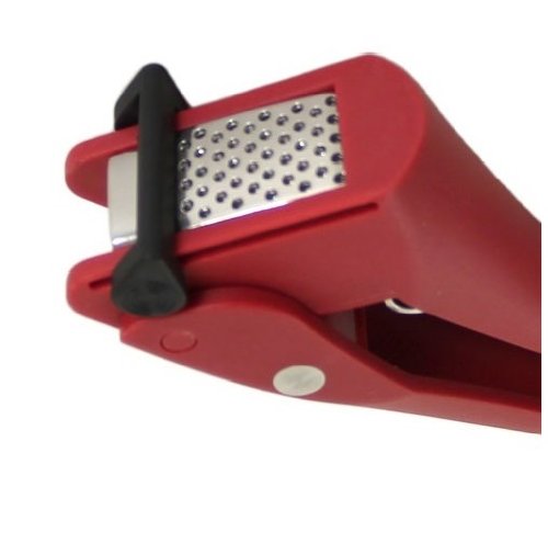 Kuhn Rikon 21181 Easy-Squeeze Knoblauchpresse, rot - 3