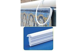 showingo QP1562 Swimming Pool Liner Lock 120' ft Roll Liner Lock for Above-Ground & In-Ground Swimming Pool Beaded Liners