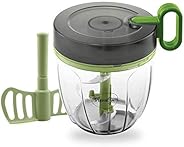 Pigeon Handy Chopper 14077 for Chopping, Mincing and Whisking with 5 Stainless Steel Blades and 1 Plastic Whis