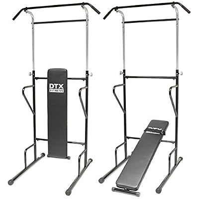 DTX Fitness Power Tower & Banc de Redressements Assis
