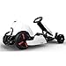 Produktbild H&RB Ninebot GoKart Kit Fitting für Segway miniPRO Transporter (Self Balancing Scooter Included), Big Racing Ride on Car Toy für Kinder und Erwachsene,White,Enhancededition