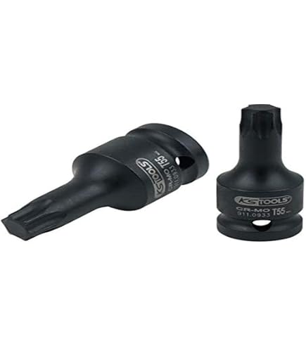 KS Tools 911.0919 Stecknuss TX55 Lang – 1/2 Zoll Für Maschineneinsatz