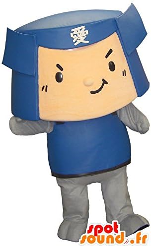 YURU CHARA Spotsound Mascot samurai armor and with a peacekeeper