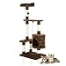 Produktbild Cozy Pet Kratzbaum Deluxe Multi Level Cat Spielstation Kratzbaum Toys mit schweren Pflicht Sisal in Schokolade ct10-choc