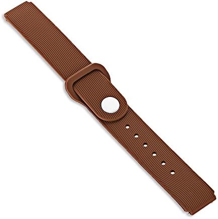 Tini Regner 18mm Silicone Band for Huawei Talkband B3 Smartwatch (Coffee)