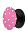Produktbild Polka Dot Herzen popsocket 4 x 4 cm – Phone Stand und Griffigkeit