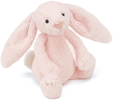 Jellycat Bashful Pink Bunny Rattle 18cm