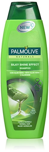 Palmolive Naturals Champú, Cabello La Vida Brillante, Cabello Normal, Aloe Vera - 350 ml