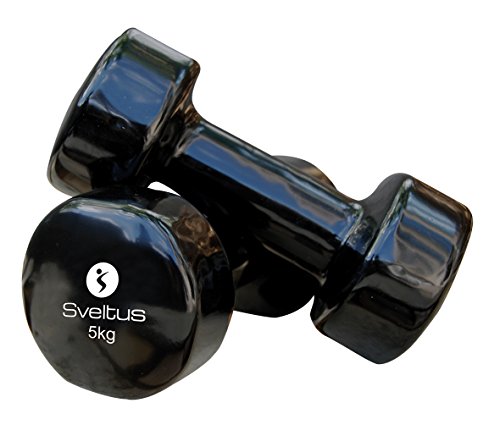 Preisvergleich Produktbild sveltus Hanteln Epoxid 5 kg x 2 (Paar)
