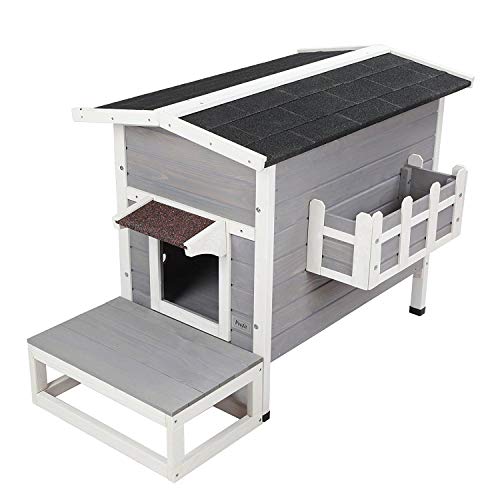 Petsfit-Abris-dextrieur-maisoncoproprit-pour-chats-avec-escalier-70cm-x-44cm-x-51cm-rsistant-aux-intempries