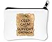 Produktbild Vintage Keep Calm Support Grenada Reißverschluss-Geldbörse Brieftasche Geldbörse