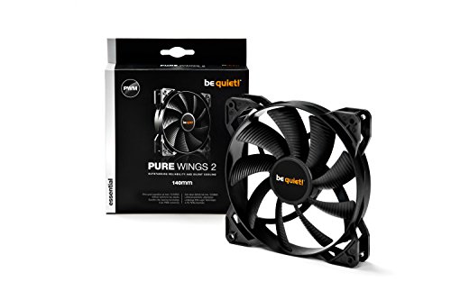 be quiet  Pure Wings 2 Carcasa del Ordenador Enfriador - Ventilador de PC  Carcasa del Ordenador  Enfriador  14 cm  1000 RPM  19 8 dB  61 2 cfm 