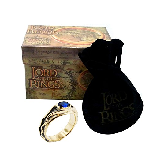 El Señor de los Anillos - Anillo de ELROND Vilya 21mm - Lord of The Rings Replica Oficial Medioevo