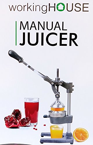 Hand – SAFTPRESSE für Orangen, Granatapfel, Zitrusfrüchte, neues Modell 2017 Edelstahlpresse, Juicer, CJ105.1 original workingHOUSE® - 4