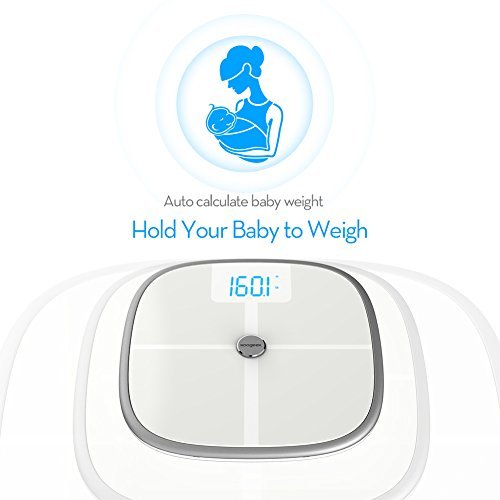 Koogeek Bluetooth Wi-Fi Smart Körperwaage Body – Analyzer - 4