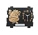 Bazaar Pirates Ganesha Wall Clock (Black, Golden) RS.295.00